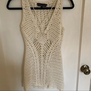 TOPSHOP CROCHET MINI DRSSS